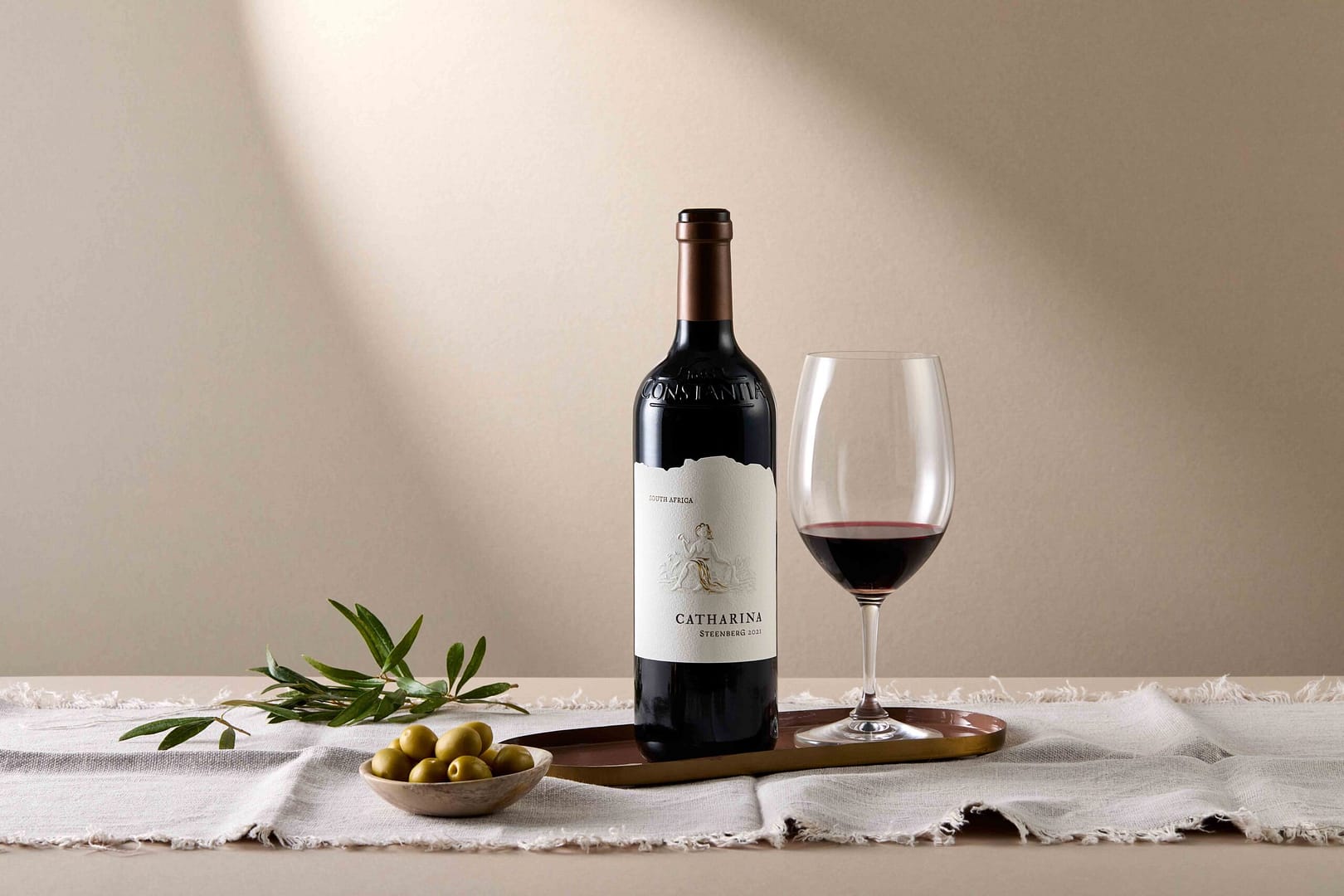 Styled wine shoot for Steenberg by Henk Hattingh and Stefan Venter in Cape Town. Stylist Lisa Perrin. Showcasing premium Constantia wines